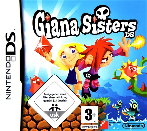 Giana Sisters DS (Europe) (En,Fr,De,Es,It)